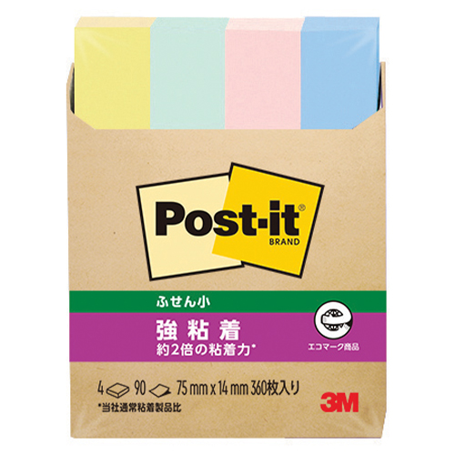 スリーエム　５６０ＳＳ－Ｋ　ポスト・イット強粘着見出し小　４個ＰＣ