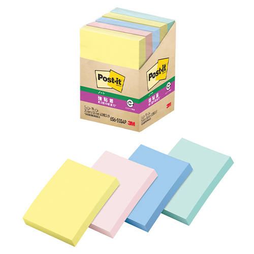 スリーエム　６５６－５ＳＳＡＰ　ポストイット強粘着ノート　５個パック