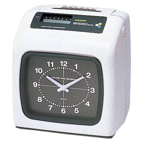 アマノ　ＢＸ－６０００－Ｗ　タイムレコーダー　ホワイト