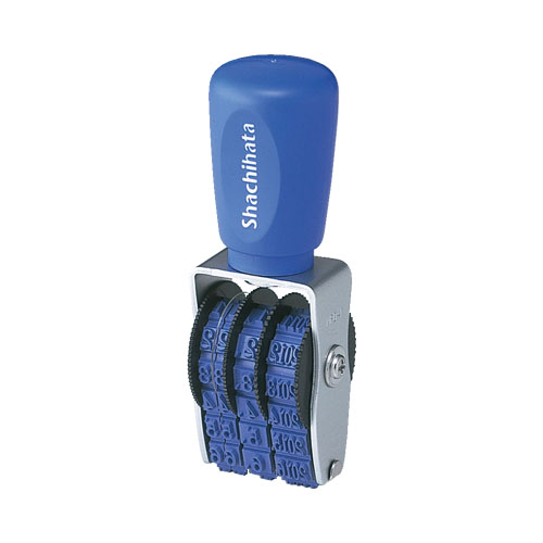 シヤチハタ　ＮＦＨ－４Ｍ　本西暦日付　４号　明朝体