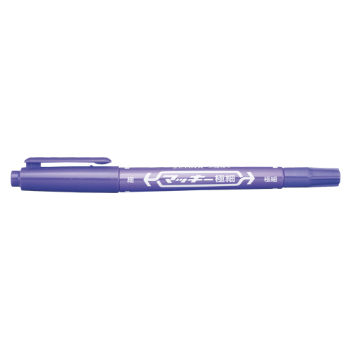 ゼブラ　ＭＯ－１２０－ＭＣ－ＰＵ　マッキー極細　バイオレット