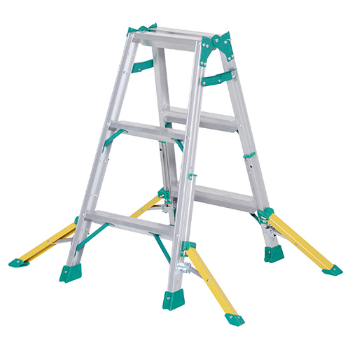 ピカ　ＮＤＡ－９０　アウトリガー付き　兼用脚立