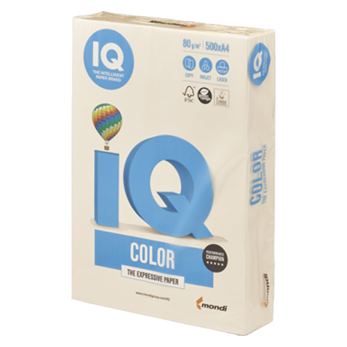 伊東屋　ＢＴ５０１　クリーム　バイオトップカラーＡ４　８０ｇ　５００枚