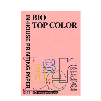 伊東屋　ＢＴ１０４　ピンク　バイオトップカラーＡ４（１００枚入）