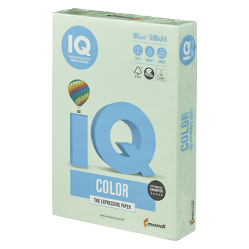 伊東屋　ＢＴ５０６　ミディアムグリーン　バイオトップカラーＡ４　８０ｇ　５００枚