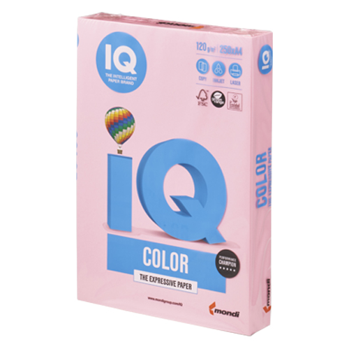 伊東屋　ＢＴ７０４　ピンク　バイオトップカラーＡ４　１２０ｇ２５０枚