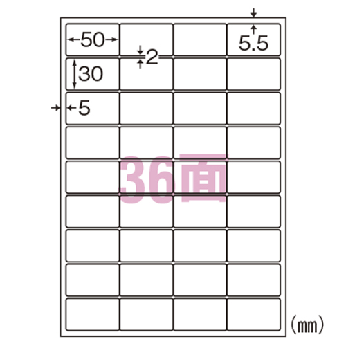 エーワン　３１０７２　屋外でも使えるサインラベルシール　ＬＢＰ
