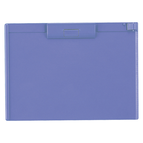 リヒトラブ　Ａ－９８７Ｕ－２３　クリップボードＡ４Ｓ　青紫