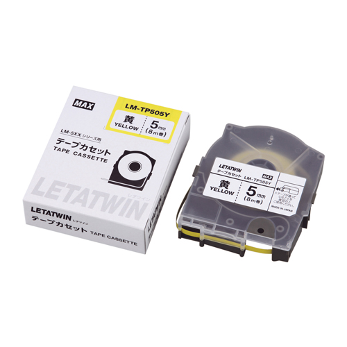 マックス　ＬＭ－ＴＰ５０５Ｙ　レタツイン用テープカセット
