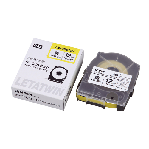 マックス　ＬＭ－ＴＰ５１２Ｙ　レタツイン用テープカセット