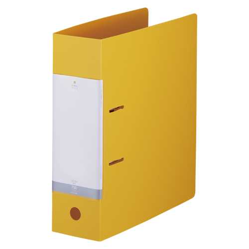 リヒトラブ　Ｇ２２９０－５　Ｄリングファイル　Ａ４Ｓ　黄