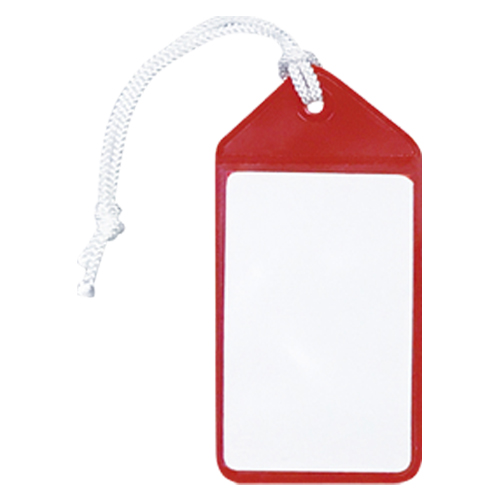 共栄プラスチック　Ｃ－８０－５－Ｒ　ネ－ムタッグ（旅行名札）　レッド