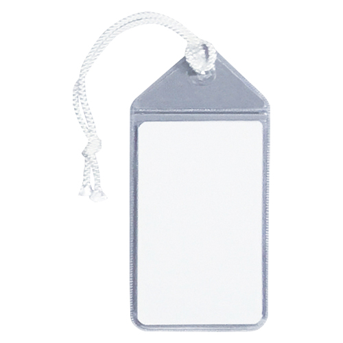 共栄プラスチック　Ｃ－８０－５－Ｃ　ネームタッグ（旅行名札）　クリヤー