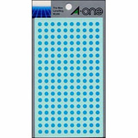 エーワン　０７０６６　カラーラベル　５ｍｍ丸　空