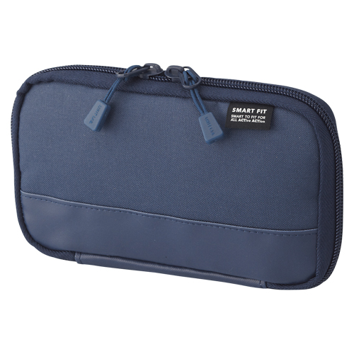 リヒトラブ　Ａ－７６８７－１１　コンパクトペンケース　ネイビー