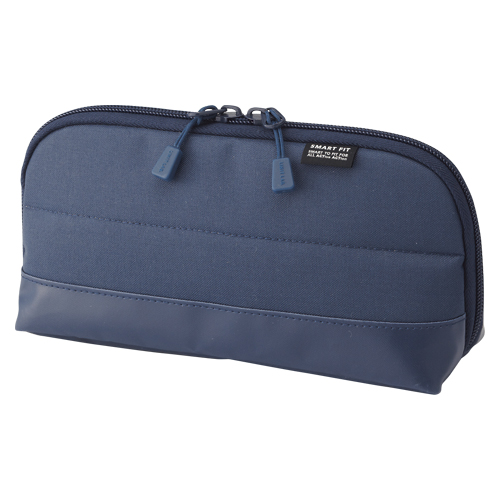 リヒトラブ　Ａ－７６８８－１１　ワイドオープンペンケース　ネイビー