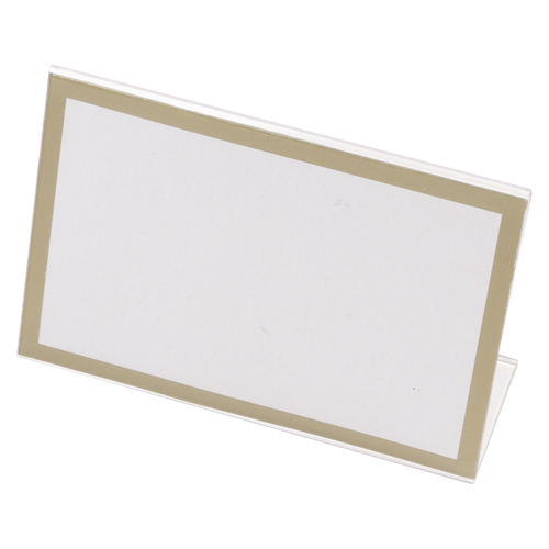 クラウン　ＣＲ－ＫＤ８０Ｐ－Ｔ　Ｌ型カード立ＰＥＴ製