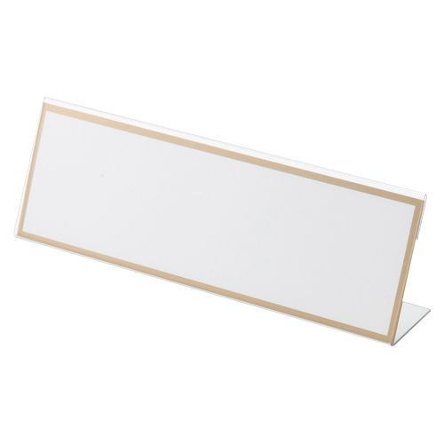 クラウン　ＣＲ－ＫＤ２００Ｐ－Ｔ　Ｌ型カード立ＰＥＴ製