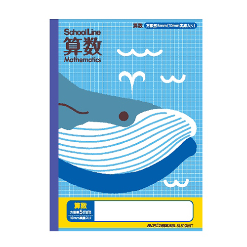 日本ノート（アピ　ＳＬＳ１０ＭＴ　科目名入りスクールライン　算数