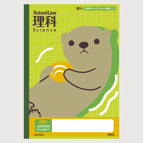 日本ノート（アピ　ＳＬＳ１０ＳＣ　科目名入りスクールライン　理科