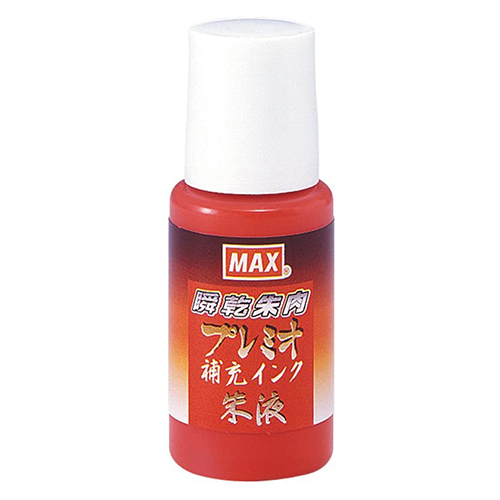 マックス　ＳＡ－１８Ｐプレミオシュカミバコ　瞬乾朱液　プレミオ　紙箱