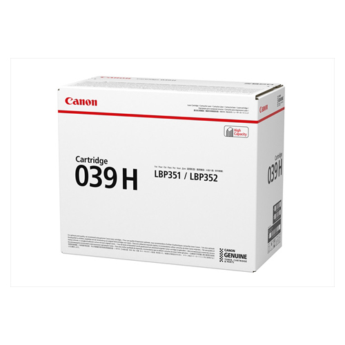 キヤノン　ＣＲＧ－０３９Ｈ　トナーカートリッジ　０３９Ｈ