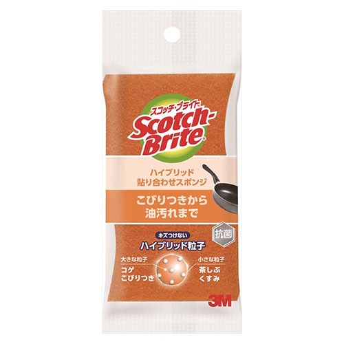 スリーエム　ＨＢ－２１ＫＥ－Ｈ　スコッチブライトハイブリッド貼併スポンジ
