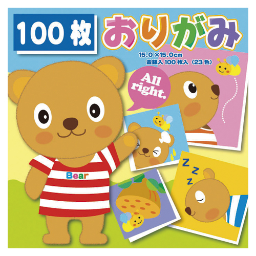 トーヨー　０９０２０２　徳用おりがみ１５ｃｍ１００枚