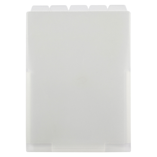 セキセイ　ＡＣＴ－９１５－９０　５インデックスフォルダー〈縦〉　クリア