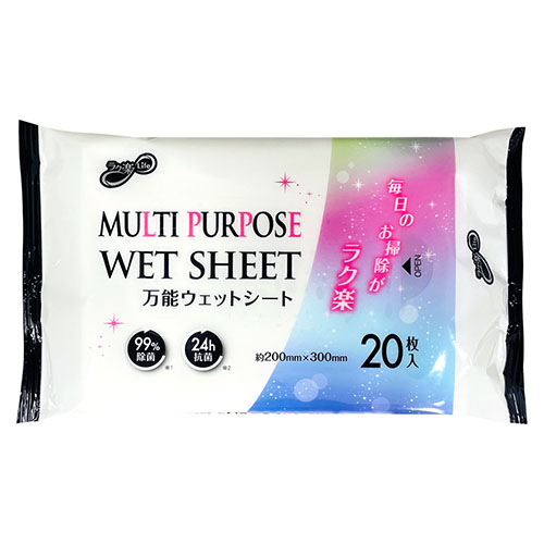 昭和紙工　０１０２５　ラク楽Ｌｉｆｅ　抗菌万能ウェットシート