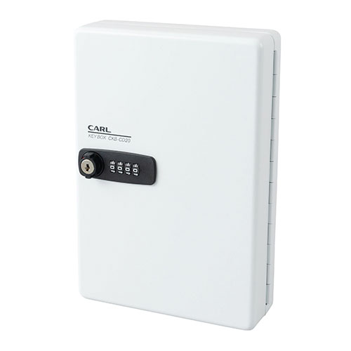 カール　ＣＫＢ－ＣＤ２０－Ｗ　キーボックス　ダイヤル錠タイプ　ホワイト