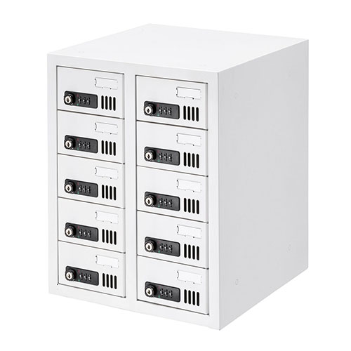 サンワサプライ　ＣＡＩ－ＣＡＢＳＰ５１　個別管理用スマートフォン保管庫１０台収納