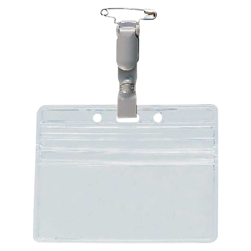 西敬　ＴＮＴ－３２　ターナブル名札　名刺サイズ横型　１０個入