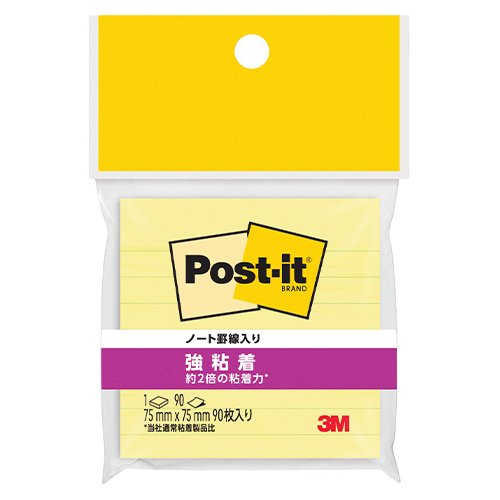 スリーエム　６３０ＳＳ－ＲＰＹ　ポストイットＲ強粘着ノート罫線入
