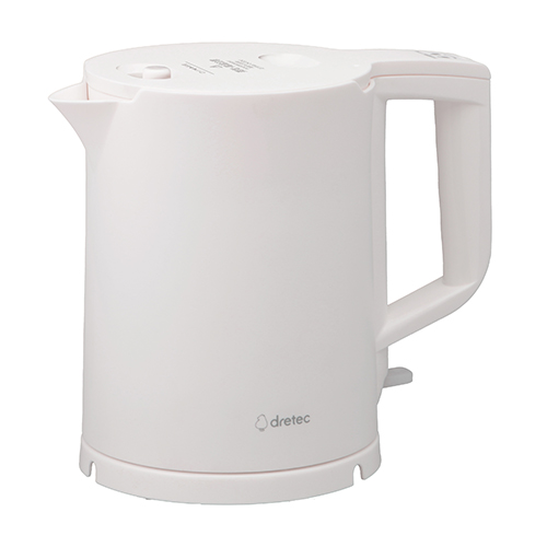 ドリテック　ＰＯ－３７７ＷＴ　電気ケトル「ピタポット」０．８Ｌ