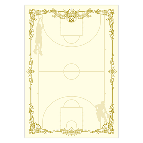 ササガワ　１０－１８０１　スポーツ賞状用紙　横書き