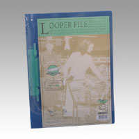 リヒトラブ　Ｆ－３００６ミト　ルーパーファイル　Ａ４・Ｓ　緑