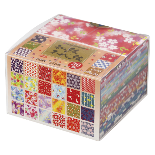 ショウワノート　２０１９１４　３０柄和紙千代紙・７５ミリ