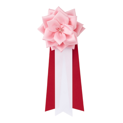 ホルベイン　１４０００００５　記章　ＨＫ－０２ＰＫ　バラ（中）　桃