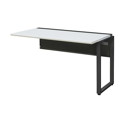 　ＷＳ－ＷＨ１２７Ｂ－ＬＫ（ＷＨ）　ワークデスク　増連　ホワイト