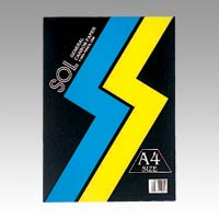 ＭＩクリエーションズ　１３０４　クロ　ゾル・カーボン紙（片面）＃１３０４　黒