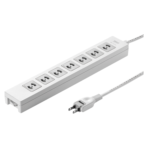 サンワサプライ　ＴＡＰ－Ｆ２７－２Ｚ　電源タップ　２ｍ