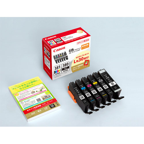 キヤノン　ＢＣＩ－３８１＋３８０／６ＭＰ　インクタンクＢＣＩ－３８１＋３８０／６Ｍ