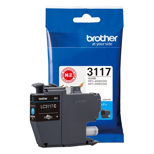 ブラザー　ＬＣ３１１７Ｃ　インクカートリッジ　ＬＣ３１１７　Ｃ