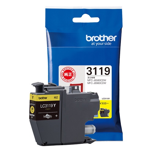 ブラザー　ＬＣ３１１９Ｙ　インクカートリッジ　ＬＣ３１１９　Ｙ