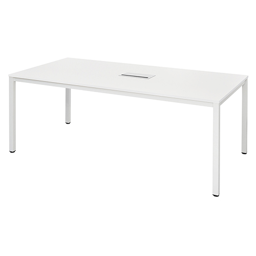 アールエフヤマカワ　ＲＦＭＴ２－１８９０ＷＨ－ＣＢ　ミーティングテーブル　ホワイト