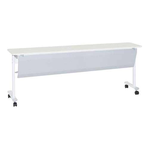 カグクロ　ＡＴＦ－１８４５－Ｐ－ＷＨ　アジャストスタッキングテーブル幕板付ホワ