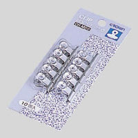 クラウン　ＣＲ－ＭＰ５－ＳＬ　目玉クリップ　パック入　豆　＜１０個入＞