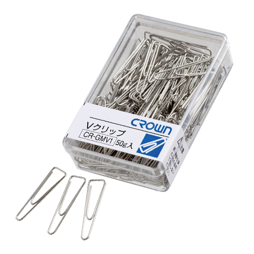 クラウン　ＣＲ－ＧＭＶ１－ＳＬ　Ｖクリップ　シルバー　大