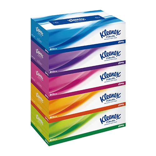 クレシア　３３０９５２　クリネックスティシュー　５個パック